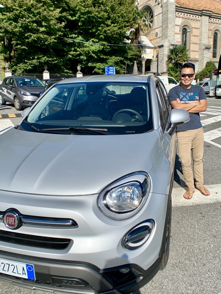 Traveler Fiat 500 Car Rental Italy Northern Lakes