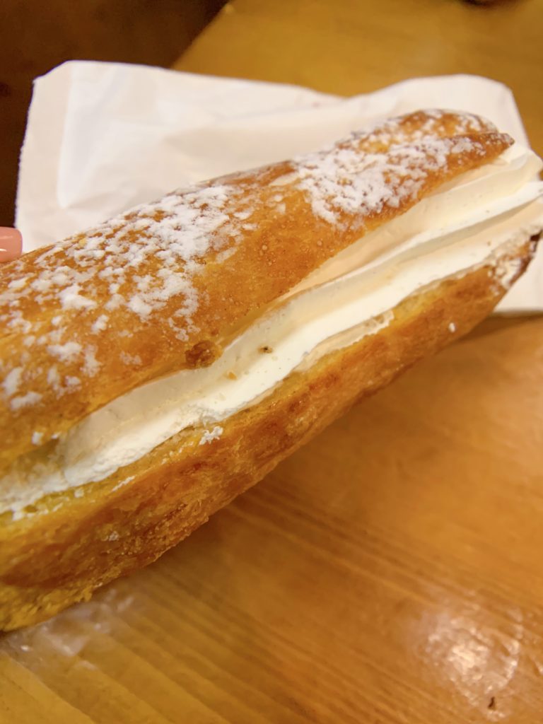 Gluten free bakery item at Starbene Gluten Free Gold in Florence, Italy